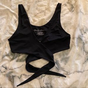 Brand new 437 Black Bikini Top